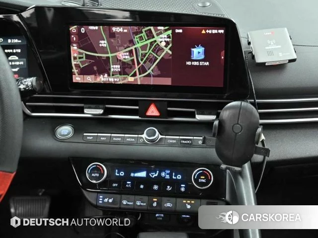 Hyundai Avante (CN7) 2022 Черный из Кореи, фото 5