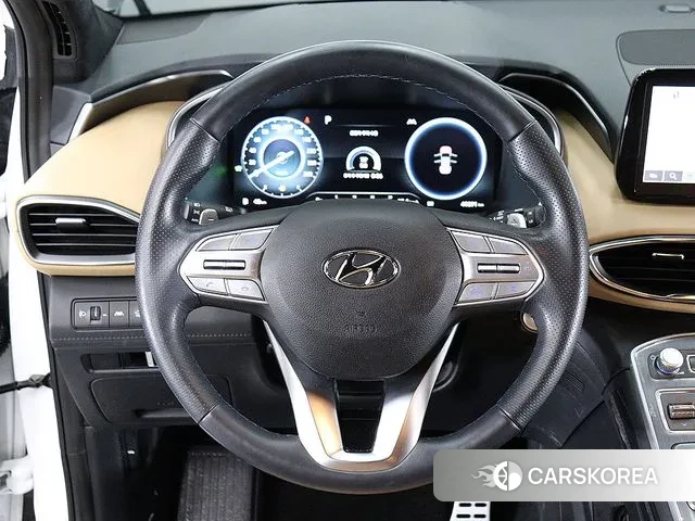 Hyundai The New Santa Fe 2021 Белый из Кореи, фото 5