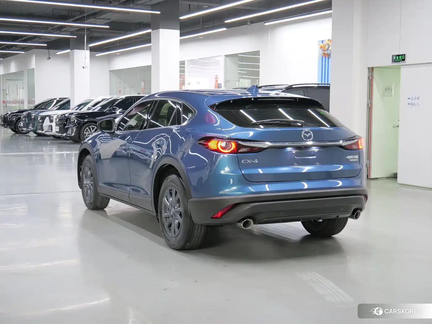 Mazda CX-4 2022 Синий из Китая, фото 5