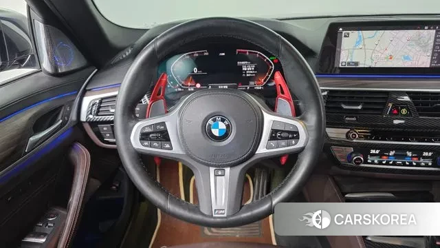 BMW 5 Series (G30) 2020 Черный из Кореи, фото 5