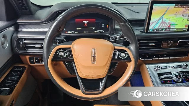 Lincoln Aviator 2nd generation 2022 Серый из Кореи, фото 5