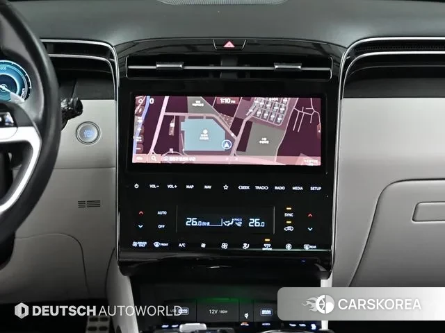 Hyundai Tucson Hybrid (NX4) 2022 Черный из Кореи, фото 5