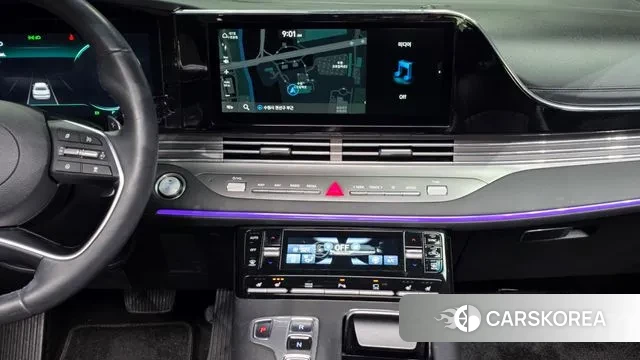 Hyundai The New Grandeur IG Hybrid 2022 Белый из Кореи, фото 5