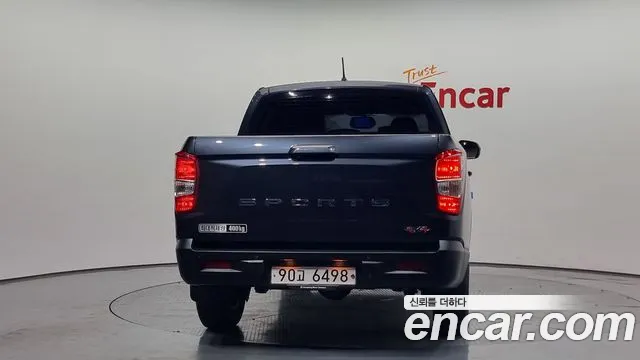 Ssangyong The New Rexton Sport 2021 Серый из Кореи, фото 5