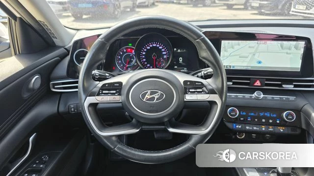 Hyundai Avante (CN7) 2021 Белый из Кореи, фото 5