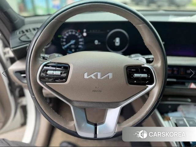 Kia K8 Hybrid 2022 Белый из Кореи, фото 5