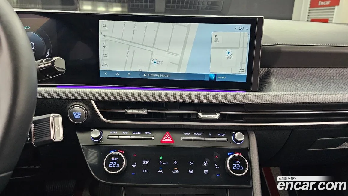 Hyundai Sonata D Edge Hybrid (DN8) 2024 Серый из Кореи, фото 5