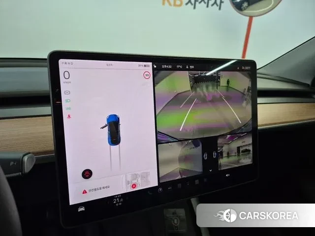 Tesla Model Y 2021 Синий из Кореи, фото 5