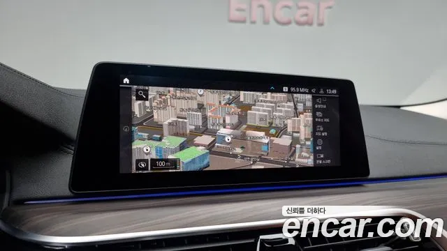 BMW 5 Series (G30) 2020 Синий из Кореи, фото 5