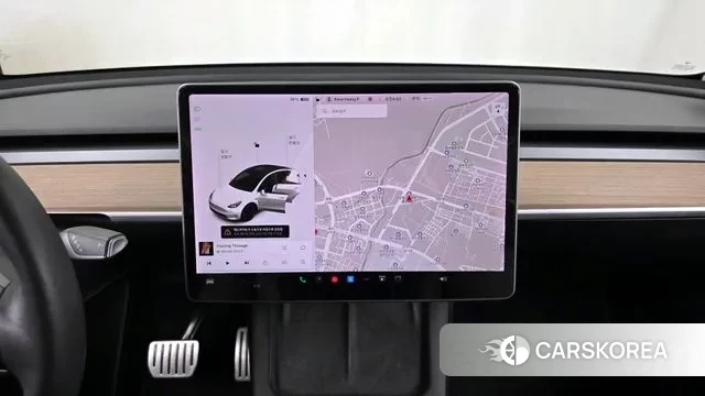 Tesla Model Y 2021 Белый из Кореи, фото 5