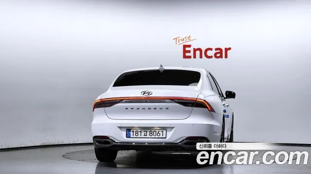 Hyundai The New Grandeur IG Hybrid 2022 Белый из Кореи, фото 5