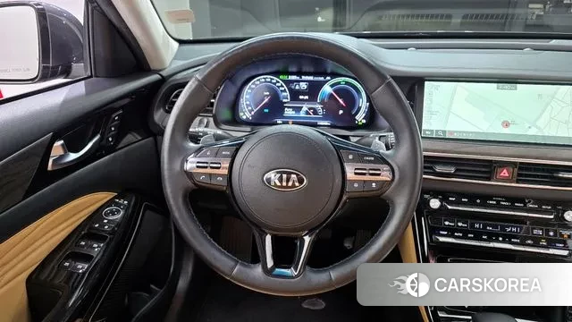 Kia K7 Premier Hybrid 2021 Серый из Кореи, фото 5