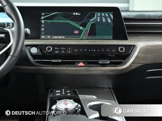 Kia K8 Hybrid 2022 Темно-зеленый из Кореи, фото 5