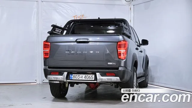 Ssangyong Rexton Sports 2019 Серый из Кореи, фото 5