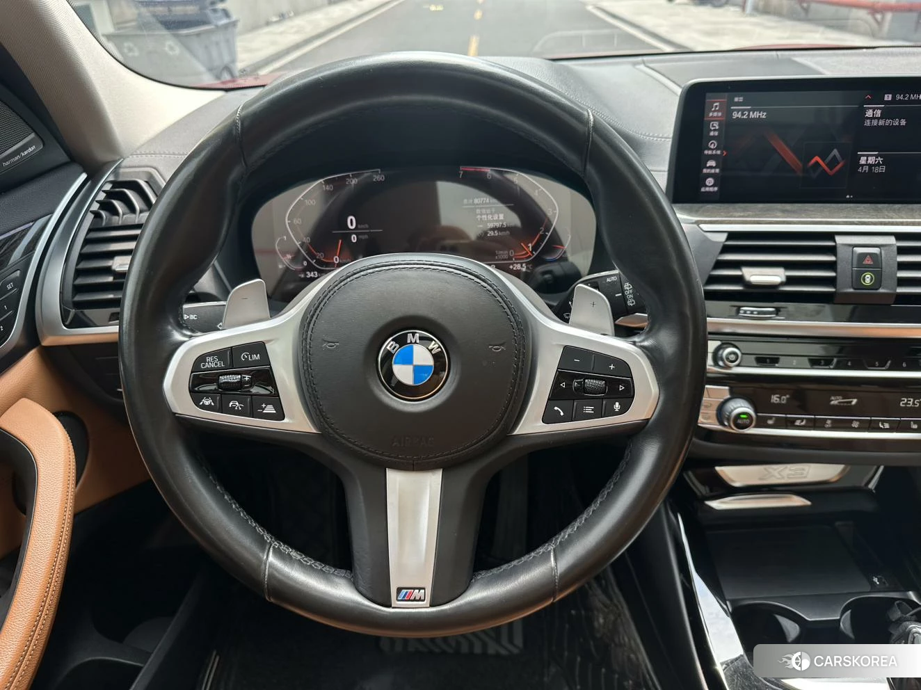 BMW X3 2021 Красный из Китая, фото 5