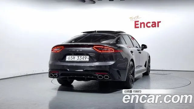 Kia Stinger 2018 Серый из Кореи, фото 5
