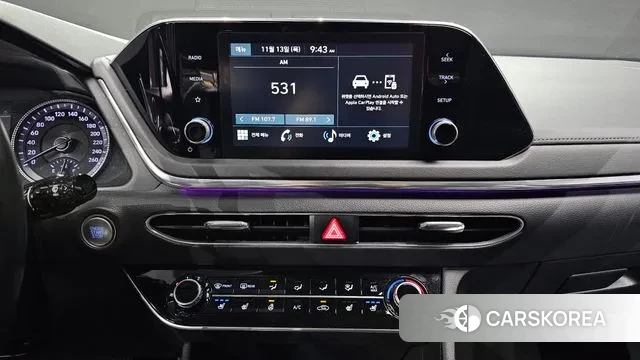 Hyundai Sonata (DN8) 2021 Белый из Кореи, фото 5