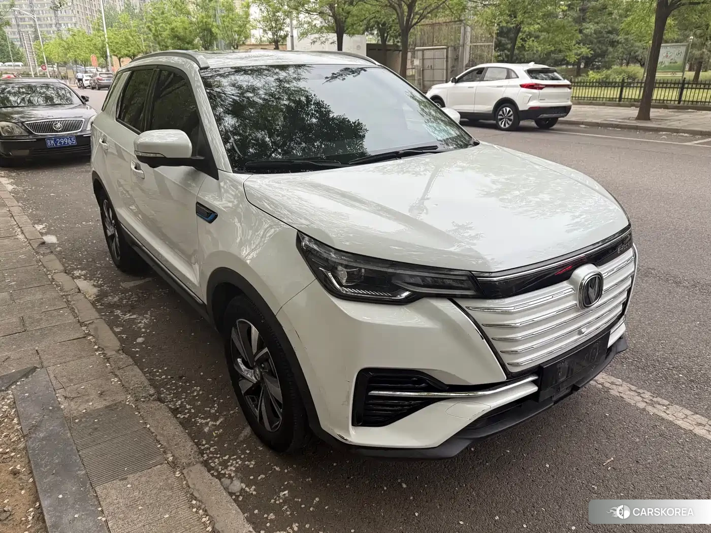 Chang'an Changan CS55 pure electric version 2021 Белый из Китая, фото 5