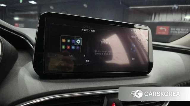 Hyundai The New Santa Fe 2021 Белый из Кореи, фото 5