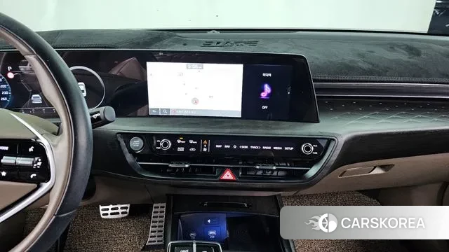 Kia K8 Hybrid 2022 Черный из Кореи, фото 5