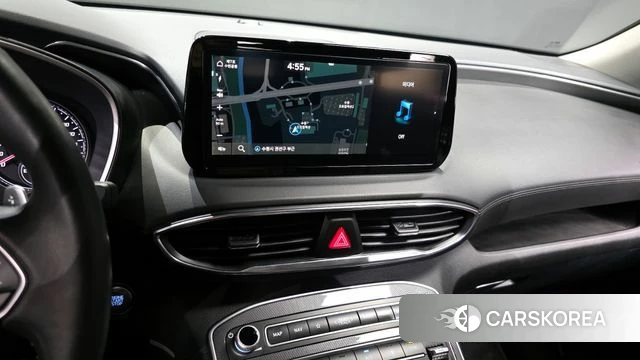 Hyundai The New Santa Fe 2022 Черный из Кореи, фото 5