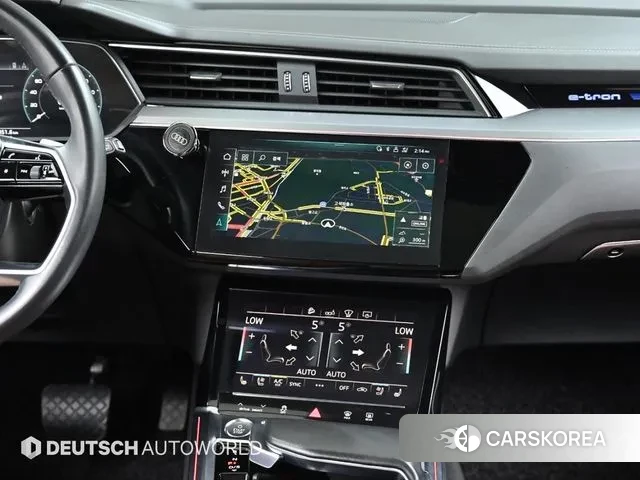 Audi e-Tron 2020 Черный из Кореи, фото 5