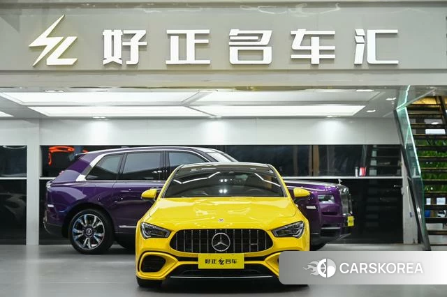 Mercedes-Benz CLA AMG 2022 Желтый из Китая, фото 5