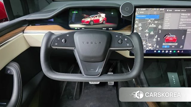 Tesla Model X 2023 Красный из Кореи, фото 5