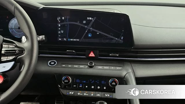 Hyundai The New Avante (CN7) 2023 Небесно-голубой из Кореи, фото 5