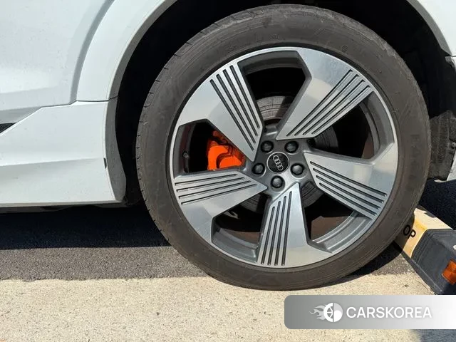 Audi e-Tron 2021 Белый из Кореи, фото 5