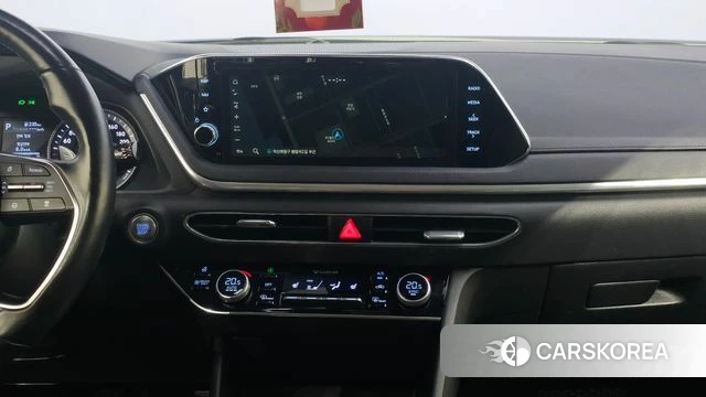 Hyundai Sonata Hybrid (DN8) 2020 Белый из Кореи, фото 5