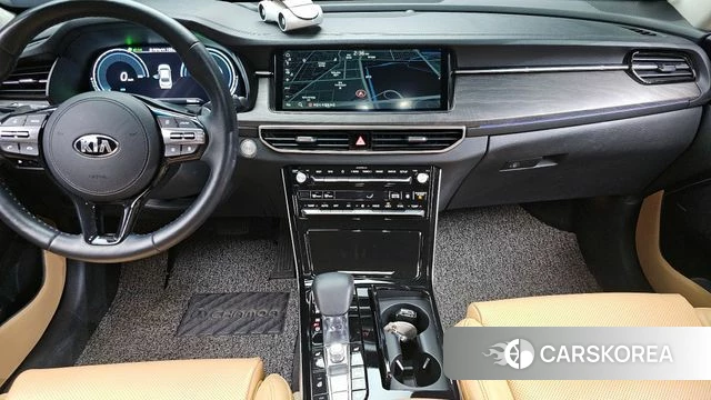 Kia K7 Premier Hybrid 2021 Черный из Кореи, фото 5