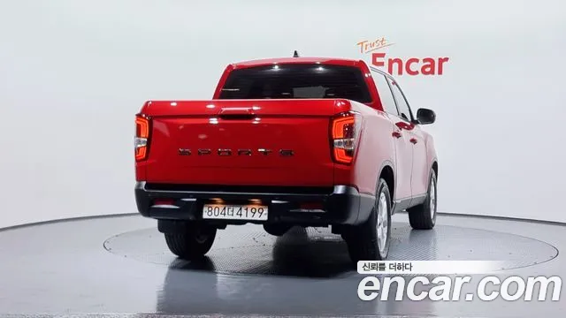 Ssangyong The New Rexton Sport 2021 Красный из Кореи, фото 5