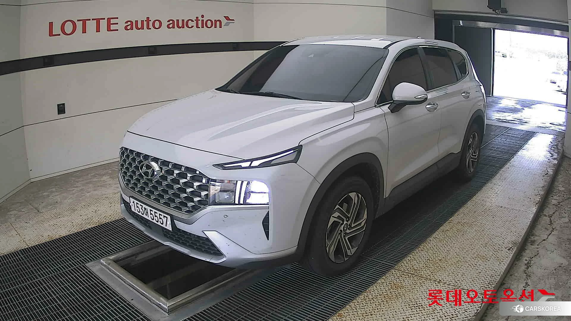 Hyundai Santa Fe 2021 Glacier White из Кореи, фото 5