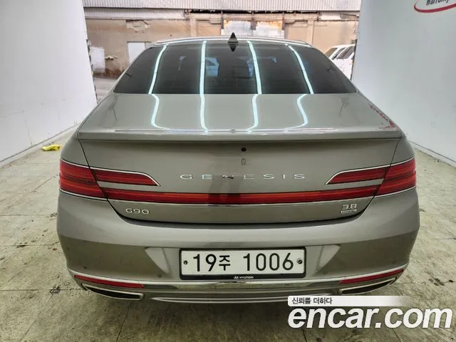 Genesis G90 2019 Песочный из Кореи, фото 5