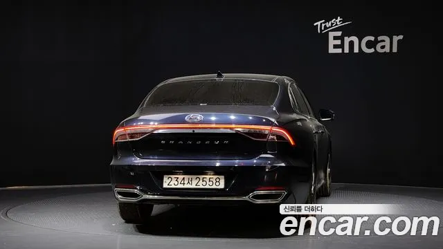 Hyundai The New Grandeur IG 2020 Синий из Кореи, фото 5