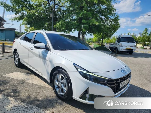 Hyundai Avante (CN7) 2022 Белый из Кореи, фото 5