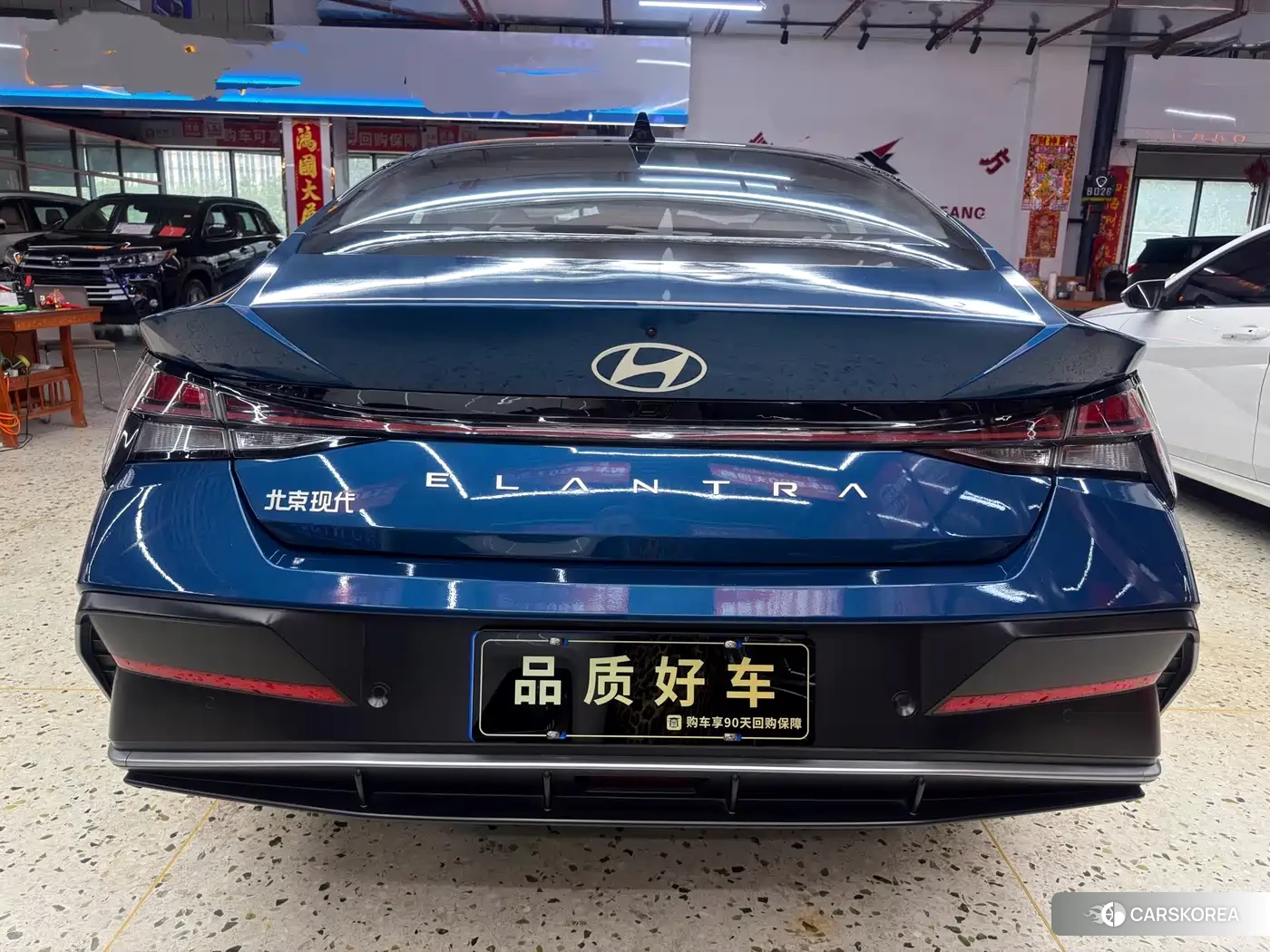 Hyundai Elantra 2023 Синий из Китая, фото 6