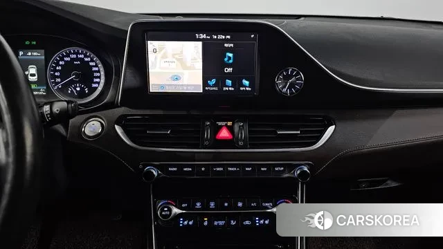 Hyundai Grandeur IG Hybrid 2018 Серый из Кореи, фото 5