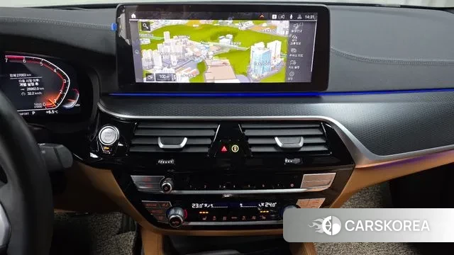 BMW 5 Series (G30) 2023 Черный из Кореи, фото 5