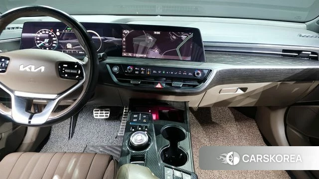Kia K8 Hybrid 2022 Серый из Кореи, фото 5