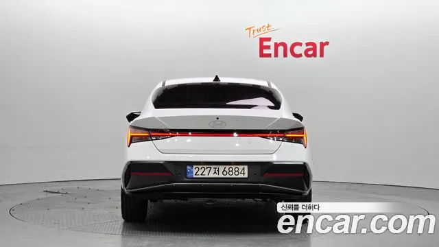 Hyundai The New Avante (CN7) 2024 Белый из Кореи, фото 5