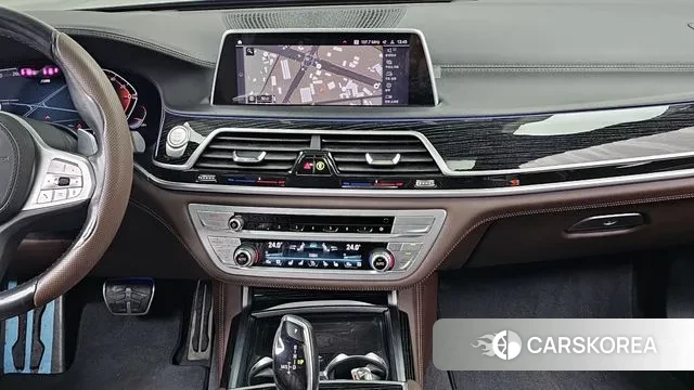 BMW 7 Series (G11) 2021 Черный из Кореи, фото 5