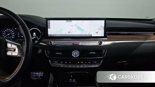 Kia The New K9 2nd generation 2022 Черный из Кореи, фото 5