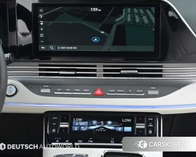 Hyundai The New Grandeur IG Hybrid 2021 Серый из Кореи, фото 5