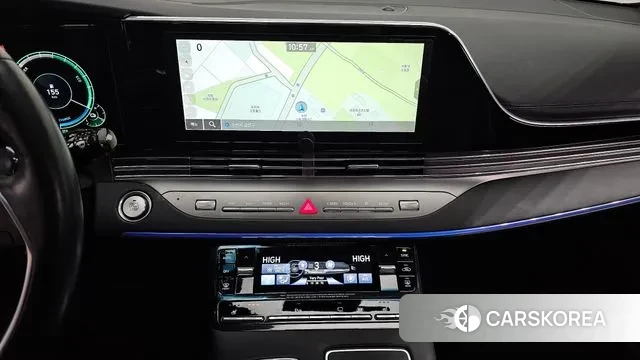 Hyundai The New Grandeur IG Hybrid 2021 Белый из Кореи, фото 5