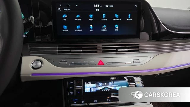 Hyundai The New Grandeur IG Hybrid 2022 Черный из Кореи, фото 5