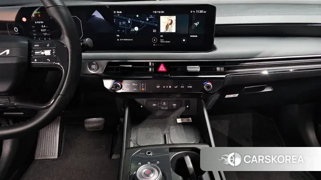 Kia The New K8 Hybrid 2024 Серый из Кореи, фото 5