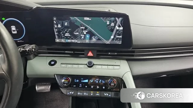 Hyundai The New Avante Hybrid (CN7) 2023 Черный из Кореи, фото 5