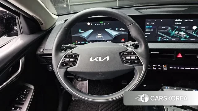 Kia EV6 2022 Синий из Кореи, фото 5
